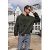 image:imageRuncati Mens Fuzzy Sherpa Pullover Hoodie Sweatshirts Long Sleeve Sport Front Pocket Military Fall Outwear Winter Hooded02 Green