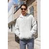 image:imageRuncati Mens Fuzzy Sherpa Pullover Hoodie Sweatshirts Long Sleeve Sport Front Pocket Military Fall Outwear Winter Hooded02 White
