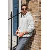 image:imageRuncati Mens Fuzzy Sherpa Pullover Hoodie Sweatshirts Long Sleeve Sport Front Pocket Military Fall Outwear Winter Hooded02 White
