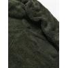 image:imageRuncati Mens Fuzzy Sherpa Pullover Hoodie Sweatshirts Long Sleeve Sport Front Pocket Military Fall Outwear Winter Hooded03 Army Green