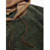 image:imageRuncati Mens Fuzzy Sherpa Pullover Hoodie Sweatshirts Long Sleeve Sport Front Pocket Military Fall Outwear Winter Hooded03 Army Green
