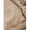 image:imageRuncati Mens Fuzzy Sherpa Pullover Hoodie Sweatshirts Long Sleeve Sport Front Pocket Military Fall Outwear Winter Hooded03 Beige