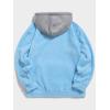 image:imageRuncati Mens Fuzzy Sherpa Pullover Hoodie Sweatshirts Long Sleeve Sport Front Pocket Military Fall Outwear Winter Hooded03 Blue