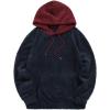 image:imageRuncati Mens Fuzzy Sherpa Pullover Hoodie Sweatshirts Long Sleeve Sport Front Pocket Military Fall Outwear Winter Hooded03 Navy