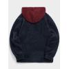 image:imageRuncati Mens Fuzzy Sherpa Pullover Hoodie Sweatshirts Long Sleeve Sport Front Pocket Military Fall Outwear Winter Hooded03 Navy