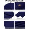 image:imageRuncati Mens Shawl Collar Cardigan Sweater Cable Knit Button Down Winter Chunky Sweaters with PocketsNavy