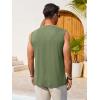 image:imageRuncati Mens Casual Tank Tops Graphic Printed Workout Muscle Sleeveless Shirt Crewneck Summer Beach Hawaiian Vintage T ShirtsArmy Green