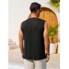image:imageRuncati Mens Casual Tank Tops Graphic Printed Workout Muscle Sleeveless Shirt Crewneck Summer Beach Hawaiian Vintage T ShirtsBlack