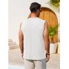 image:imageRuncati Mens Casual Tank Tops Graphic Printed Workout Muscle Sleeveless Shirt Crewneck Summer Beach Hawaiian Vintage T ShirtsWhite
