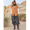image:imageRuncati Mens Medieval Renaissance Pants Viking Navigator Baggy Harem Pants Pirate Halloween Retro Costume TrousersDark Grey