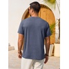 image:imageRuncati Mens Short Sleeve TShirts Casual Graphic Printed Tee Tops Crewneck Summer Beach Hawaiian Vintage ShirtNavy