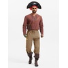 image:imageRuncati Mens Medieval Pirate Pants Renaissance Viking Ankle Banded Baggy Pants Lace Up Retro Halloween Costume TrousersBrown