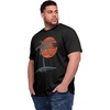 image:imageRuncati Mens Big and Tall Short Sleeve Shirts Casual Graphic Palm Tree Crewneck TShirt Summer Beach Hawaiian Vintage TeesBlack
